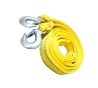ECMQS Reflective Nylon Towing Strap with Hooks, All Conditions Use