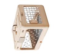 ECMQS See Through Foldable Pet Carrier Portable Travel Accepted Handheld Design for Small Dogs and Cats Thin Pet Carrier