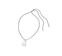 ECMQS Stylish Modern Gourd Comb Necklace Stainless Steel Reflective Neck Chain Adjustable Design Neckchain Various Use Pendant Chain Necklace