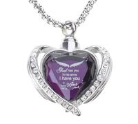 ECMQS Stylish Stainless Steel Necklace Pet Remembrance Necklace Perfect for Pet Ashes Designed for Convenience and Durability Remembrance