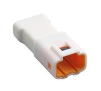 ECMQS Temperature Resistant Electrical Connector for Vehicles, ABS Metal, Common Compatibility, Waterproof Car Connector