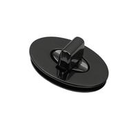 ECMQS Twist Turn Locks Purse Bag Closure Clasp Handbag Turn, Black