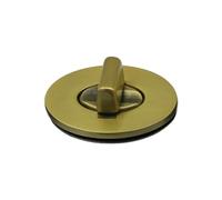 ECMQS Twist Turn Locks Purse Bag Closure Clasp Handbag Turn, Bronze