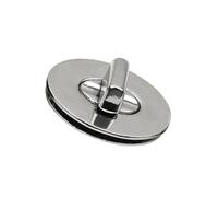 ECMQS Twist Turn Locks Purse Bag Closure Clasp Handbag Turn, Silver