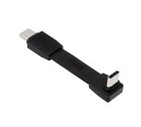 ECMQS USB5 Enclosure Featuring Type C Cable, Stable, M to M 67mm | Full Function Data Transfer Cable for and Efficient Portable Use Supporting Various Models Computers