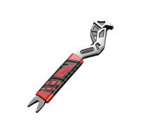 ECMQS Wrench Wide Jaw Tool with Grip, Open Type 8-INCH | Large Opening Adjustable Angles Slide Wrench Tool for Household Maintenance Mechanical Workshop Repair