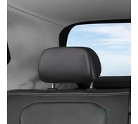 ECMWFPEJT 2Pcs Car Headrest Covers for Kia PV5 Cargo 2026+, Leather Car Seat Headrest Protector, Elasticated Front Rear Row Protective Cap Set,Back row-A