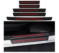 ECMWFPEJT 5Pcs Car Door Sill Protector, for Land Rover Defender 90/110 / Hard Top P300 P400 |Dynamic S/SE Car Kick Plates Automobile Accessories Threshold Protection Sticker,A