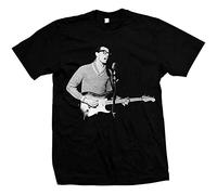 ECN Charles Hardin Holley Buddy Holly Pre-Shrunk Cotton Men T Shirt Black