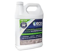 Eco Advance Concrete/Masonry Siloxane Odorless Spray-On Application Waterproofer, Safe for Use Around Plants, Pets, and People, 1 Gallon