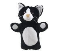 Cat (Black and White) Hand Puppet (Paperback Book)
