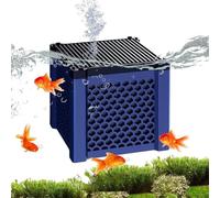 Eco-Aquarium Water Trough Purifier Cube - Activated Carbon Filter Media for Fish Tanks, Horse Troughs, Ponds & Livestock Tanks - Super Strong Filtration, Honeycomb Charcoal Cube