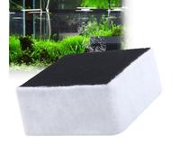 Eco-Aquarium Water Trough Purifier Cube New Fish Tank Filter For Livestock Drinking Water，Horse, Activated Carbon For Ponds(2piece)