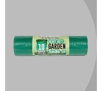 Eco Bag 10 Garden Sacks - 100L Green 736 X 990mm