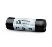 Eco Bag Ecobag 20 Pack Eco Friendly Wheelie Bin Liners 240L Heavy Duty & Leak Resistant Recycling Bags For Garden, Kitchen, House