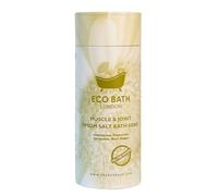 Eco Bath London Muscle & Joint Epsom Salt Bath Soak - Tube 1kg, Magnesium Bath Salts Infused with Lemongrass, Peppermint, Eucalyptus, and Black Pepper Essential Oils,Bath Salt for Recovery