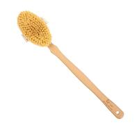 Eco Bath London Natural Hard Sisal Body Brush with Detachable Handle - Firm Dry Brushing Body Brush for Exfoliation, Cellulite Treatment, and Lymphatic Improvement