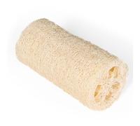 Eco Bath London Natural Loofah 5 inch with String - Premium Exfoliating Bath Sponge, Shower Puff, Body Scrubber for Smooth and Radiant Skin