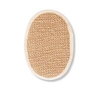 Eco Bath London Natural Ramie Bath Pad - 100% Natural Exfoliating Body Scrubber Pad for Men and Women, Premium Bath Sponge for Smooth Skin