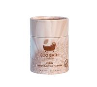 Eco Bath London Plain Epsom Salt Bath Soak - Tube 250g, 100% Pure Epsom Salt, Magnesium Bath Salts for Skin Care