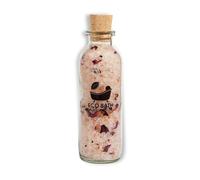 Eco Bath London Rose Himalayan Bath Salt 300g - Luxurious Rose Bath Salt for Relaxation and Skin Care, Pink Himalayan Salt Infused with Rose Petals for Soothing and Calming