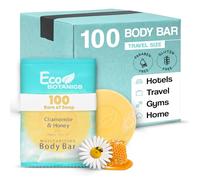 Eco Botanics Travel-Size Hotel Body Bar Soap, 0.89 oz (Case of 100)