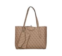 Guess Women's Eco Brenton Monogram Faux Leather Tote Bag