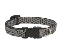Eco by Lupine 1/2-inch for Recycled fibre Collar, Adjustable 10 to 16 -inch for Small Dogs, Granite