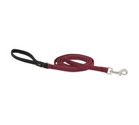 Eco by Lupine 1/2-Inch Recycled fibre Padded Handle Leash 6-feet for Small Dogs, Berry