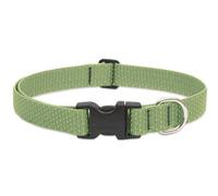 Eco by Lupine 1-inch for Recycled fibre Collar, Adjustable 12 to 20-inch for Large Dogs, Moss