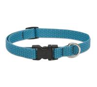 Eco by Lupine 3/4-inch for Recycled fibre Collar, Adjustable 9 to 14-inch for Small to Medium Dogs, Tropical Sea