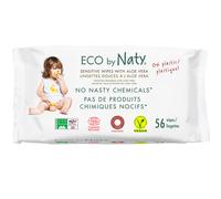 Eco by Naty Aloe Vera Sensitive Wipes - Pack of 56
