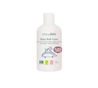 Eco by Naty, Baby Bath Foam, Organic Plant-Based Ingredients with 0% Perfume, Hypoallergenic and Dermatologically Tested, 200 ml Bottle