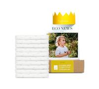 Eco by Naty Baby Nappies, Size 4, 10 Ct, Plant-based with 0% Oil Plastic on Skin, Trial box