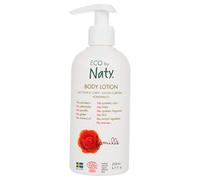 Eco by Naty, Body Lotion, Plant-Based Organic Extracts with 0% Perfume, Hypoallergenic and Dermatologically Tested, 200 ml Bottle