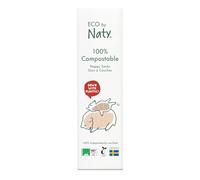 Eco by Naty Disposable Bags - Baby Nappy Sacks, 100% Compostable and Biodegradable (Pack of 50 pieces)