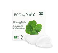 Eco by Naty Disposable Breast Pads - Nursing Pads for Breastfeeding Mothers, Perfect for Pregnancy and Postpartum, Compostable and Plant-Based Materials (30 Count)