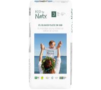Eco By Naty Disposable Nappies Size 3 Economy Pack - Midi - Pack of 50