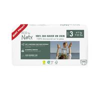 Eco by Naty Eco-Friendly Baby Nappies - 100% Plant-Based Materials on Skin,