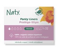 Eco by Naty Individually Wrapped Panty Liners - Normal - Pack of 32