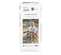 Eco by Naty Premium Disposable Plant Based Ecological Diaper, Size 5, Pack of 40