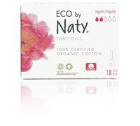 Eco by Naty Tampons - Normal, 18 tampons. Plant-based, Vegan, 100% Organic Cotton