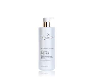 Eco by Sonya Coconut Body Milk | Organic Family Body Moisturiser | Safe for Babies | Unscented | Aloe Vera Base | Vegan & Cruelty Free | All Skin Types | 375ml