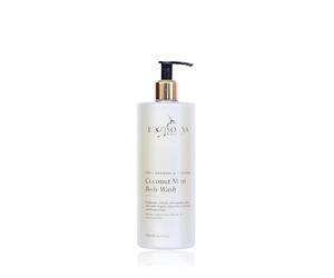 Eco by Sonya Coconut Mint Body Wash | Award Winning | Aloe Vera Base | Tan Safe | Soap Free | Natural & Organic | Family Safe | 500ml