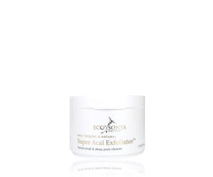 Eco by Sonya Super Acai Exfoliator | Natural Physical Face Scrub | Organic Acai, Chia Seed & Sea Salt | All Skin Types | Australian Made | 125g