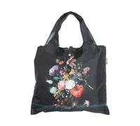 ECO CHIC National Gallery Collection Large Foldable Shopping Bag (Flowers in a Glass Vase by Jacob van Walscapelle)