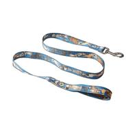 Eco Chic Recycled Dog Lead Double Sided Reflective Machine Washable Pet Leash (Dogs Blue Small)