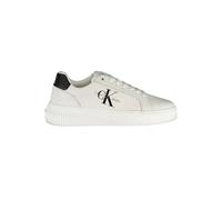Eco-Chic White Trainers with Contrast Details - female - Calvin Klein - Sneakers - White - 6 UK - Shoes 6 UK