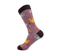 ECO CHIC Womens Bamboo Socks Breathable Hot and Cold Weather UK 4-8 Single Pair (Woodland Pink)
