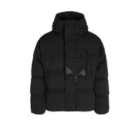 Eco-Chrome R Mixed Hooded Down Jacket - male - C.P. Company - Winter Jackets - Black - M - Jackets M